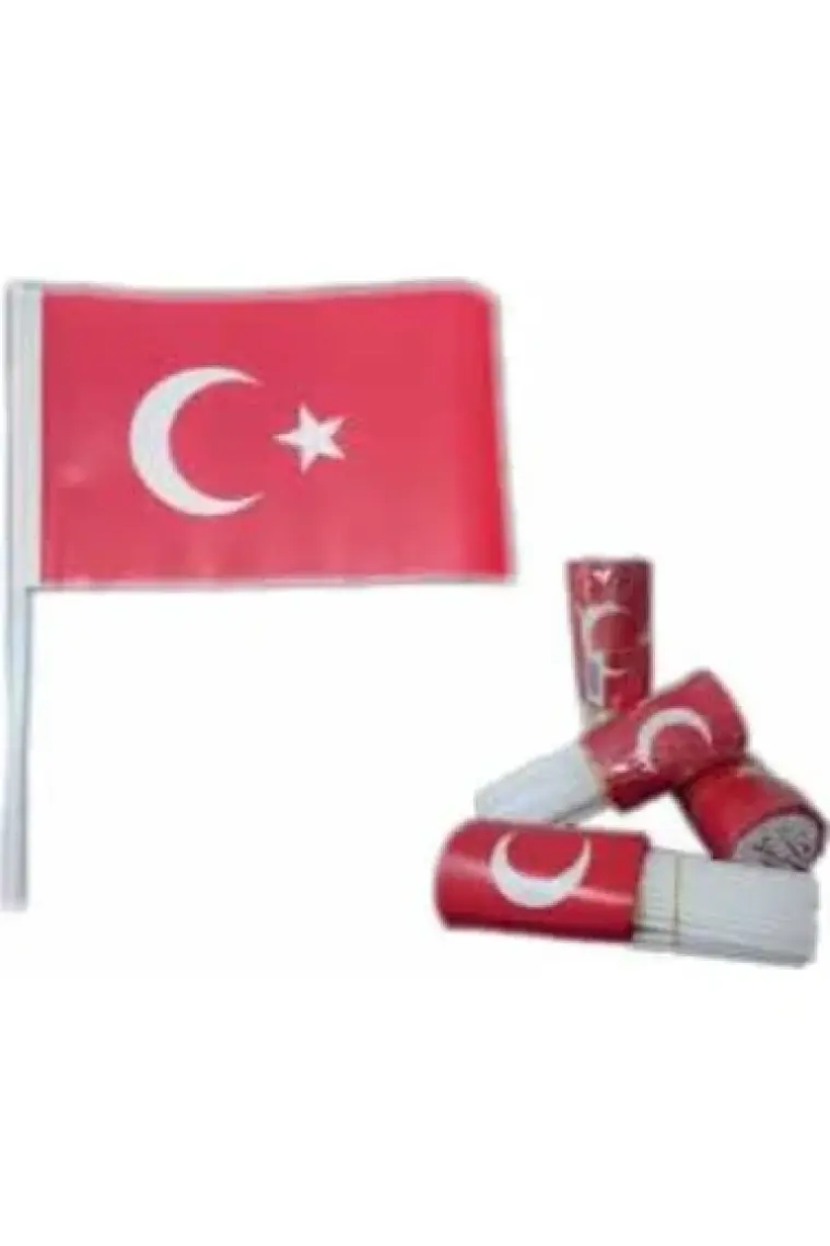 Vatan Kağıt Bayrak Türk Çıtalı 100'lü VT801