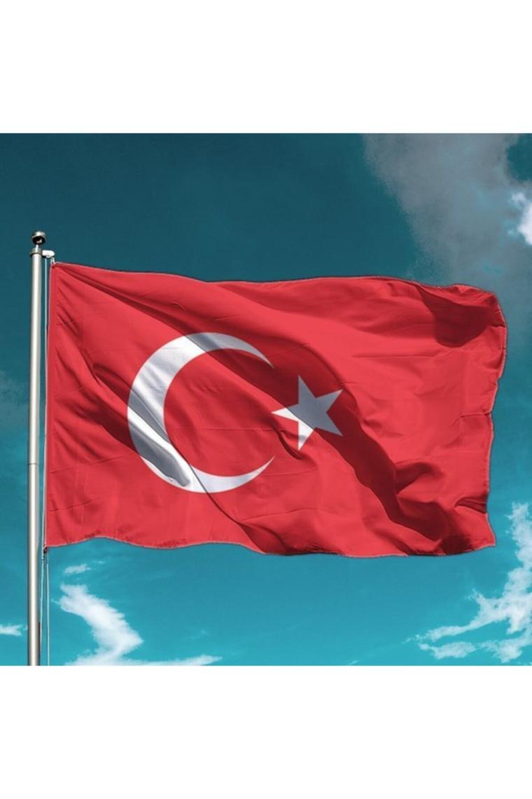 Türk Bayrağı 70X105CM. Raşel Kumaş