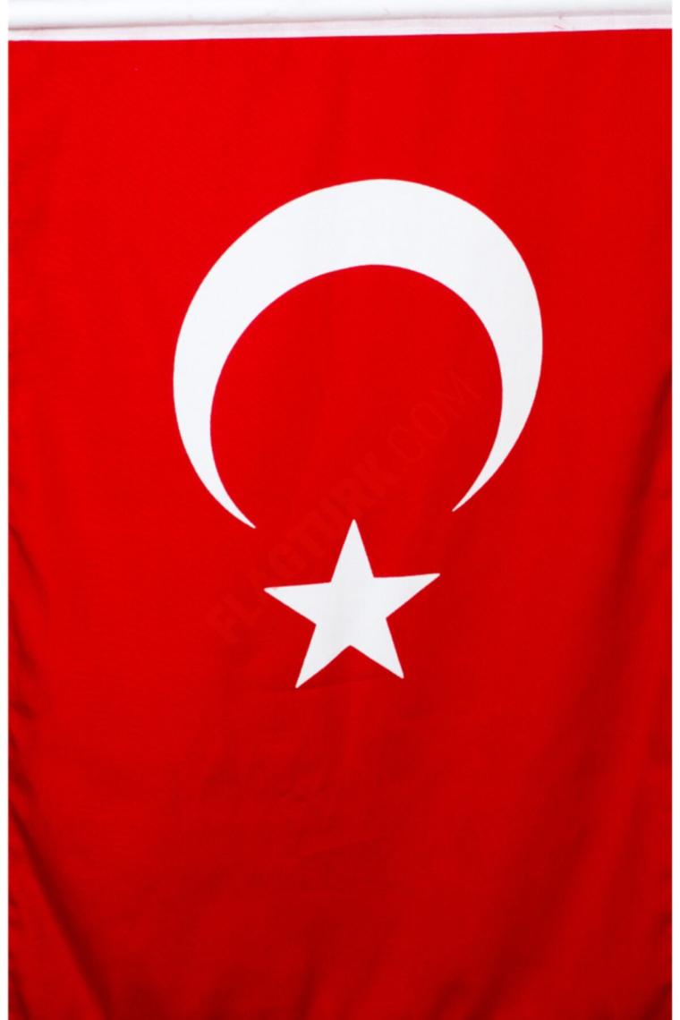 Türk Bayrağı 70X105CM. Raşel Kumaş