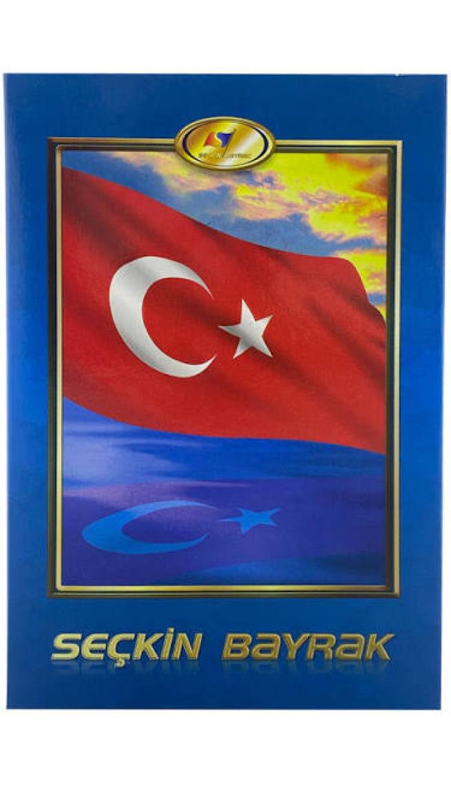 Şeçkin Türk Bayrağı 150 x 225 cm