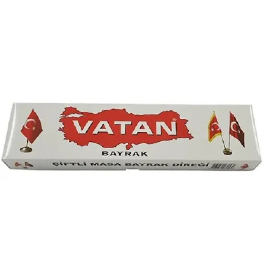Vatan Bayrak Direği Çiftli Krom