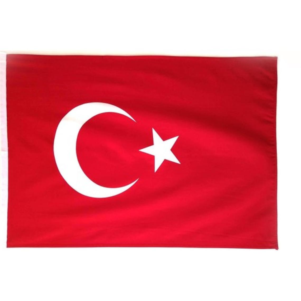 ZC Bayrak Türk Bayrağı Alpaka Kumaş Fabrikasyon Baskı 100 x 150 cm