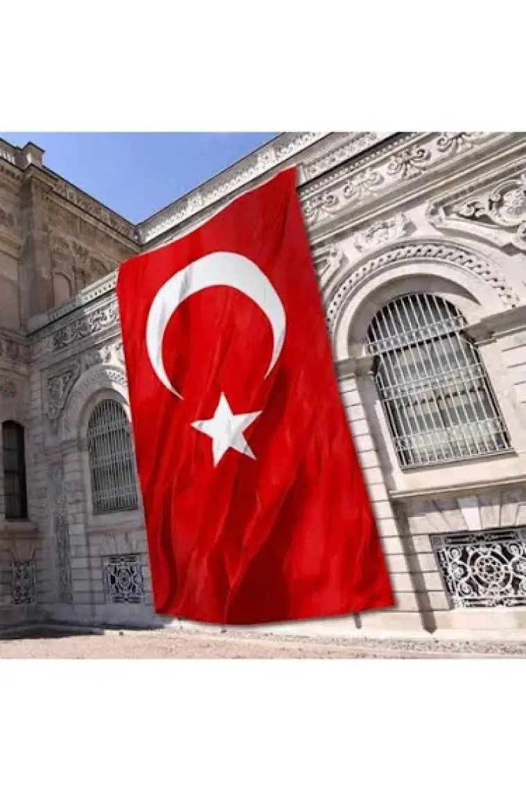 Türk Bayrağı 200x300 cm Raşel Kumaş
