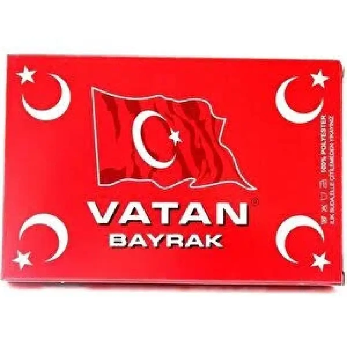 Vatan Bayrak Polyester 150X225