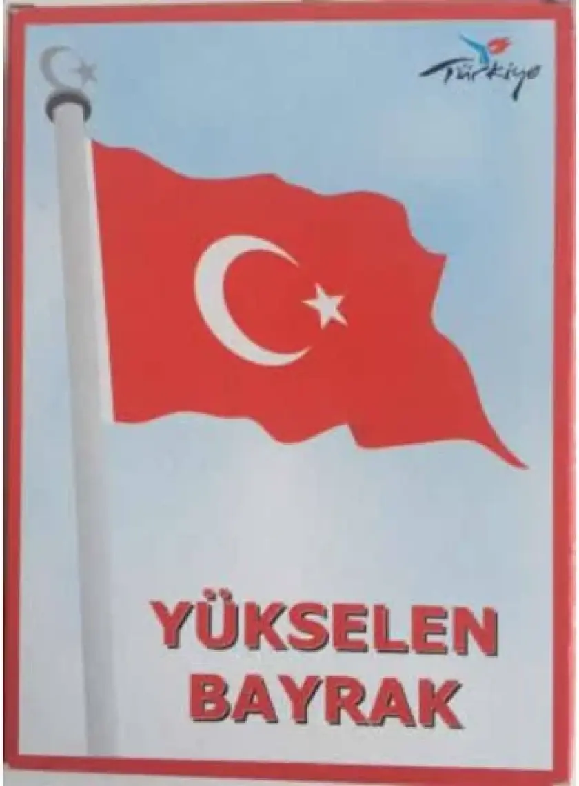 Yükselen Bayrak 80X120   Yük107