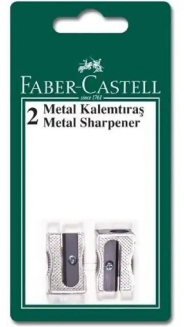 Faber-Castell Metal Kalemtraş Yedekli