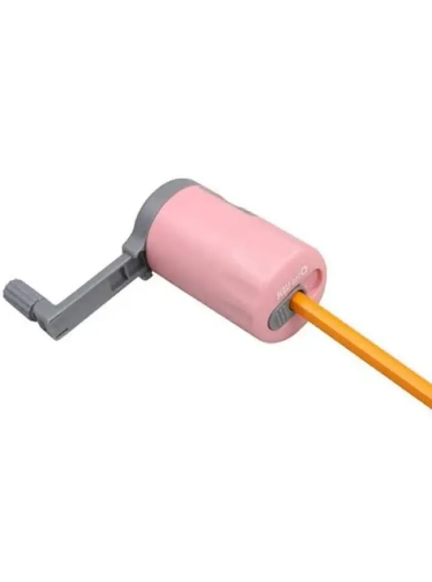 Kw-Trio Kılıflı Mini Kollu Kalemtıraş 03420 Pembe