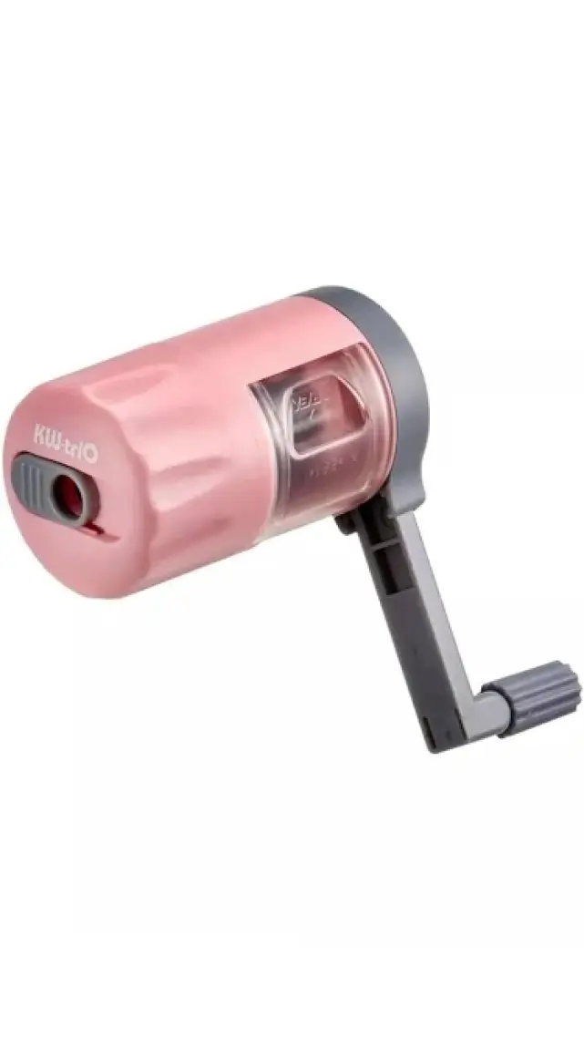 Kw-Trio Kılıflı Mini Kollu Kalemtıraş 03420 Pembe
