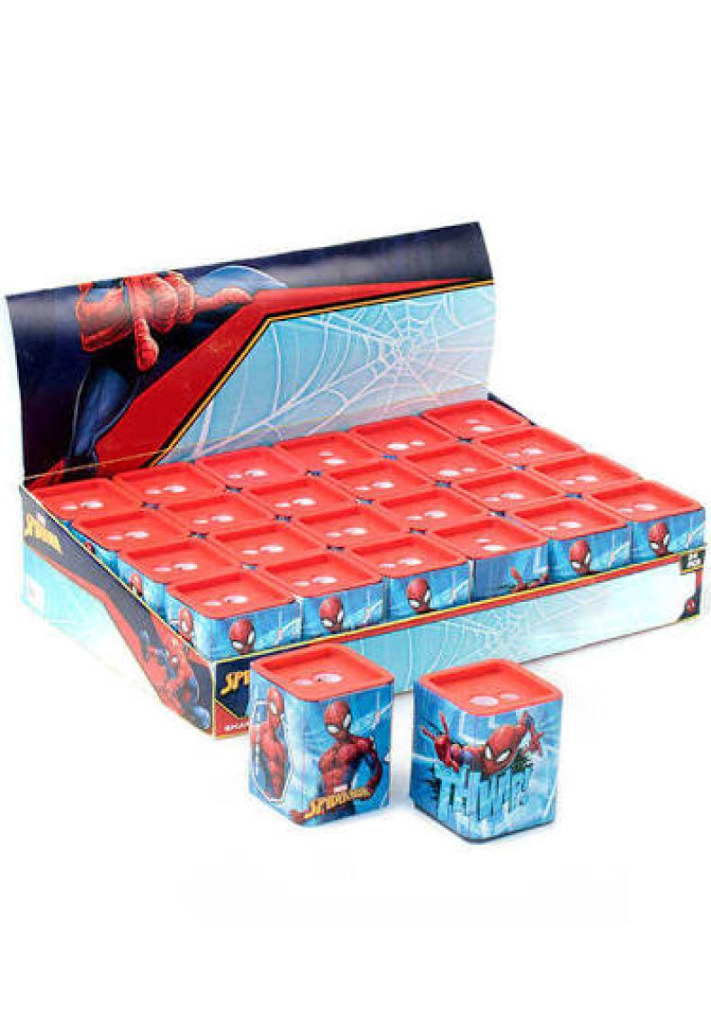 Spider-Man Metal Kutu Çiftli Kalemtraş SM-9753