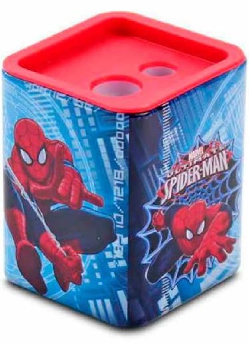 Spider-Man Metal Kutu Çiftli Kalemtraş SM-9753