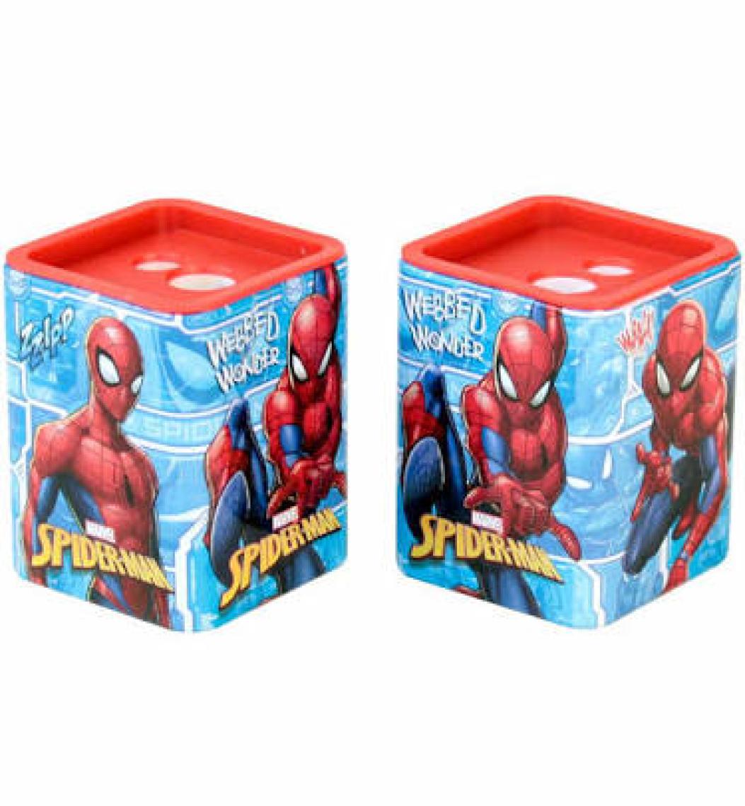 Spider-Man Metal Kutu Çiftli Kalemtraş SM-9753