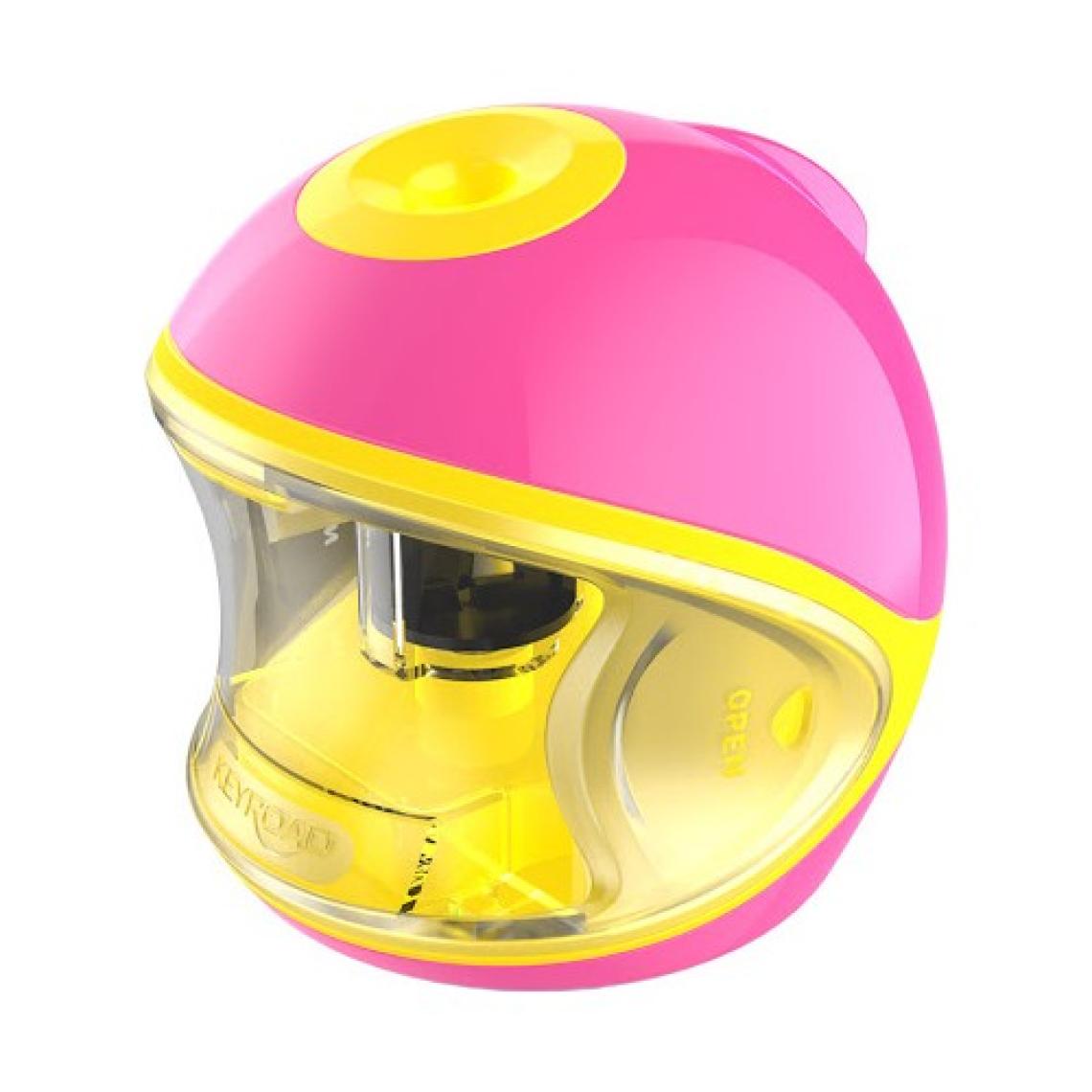 Keyroad Masaüstü Kalemtraş Pilli Otomatik Pembe