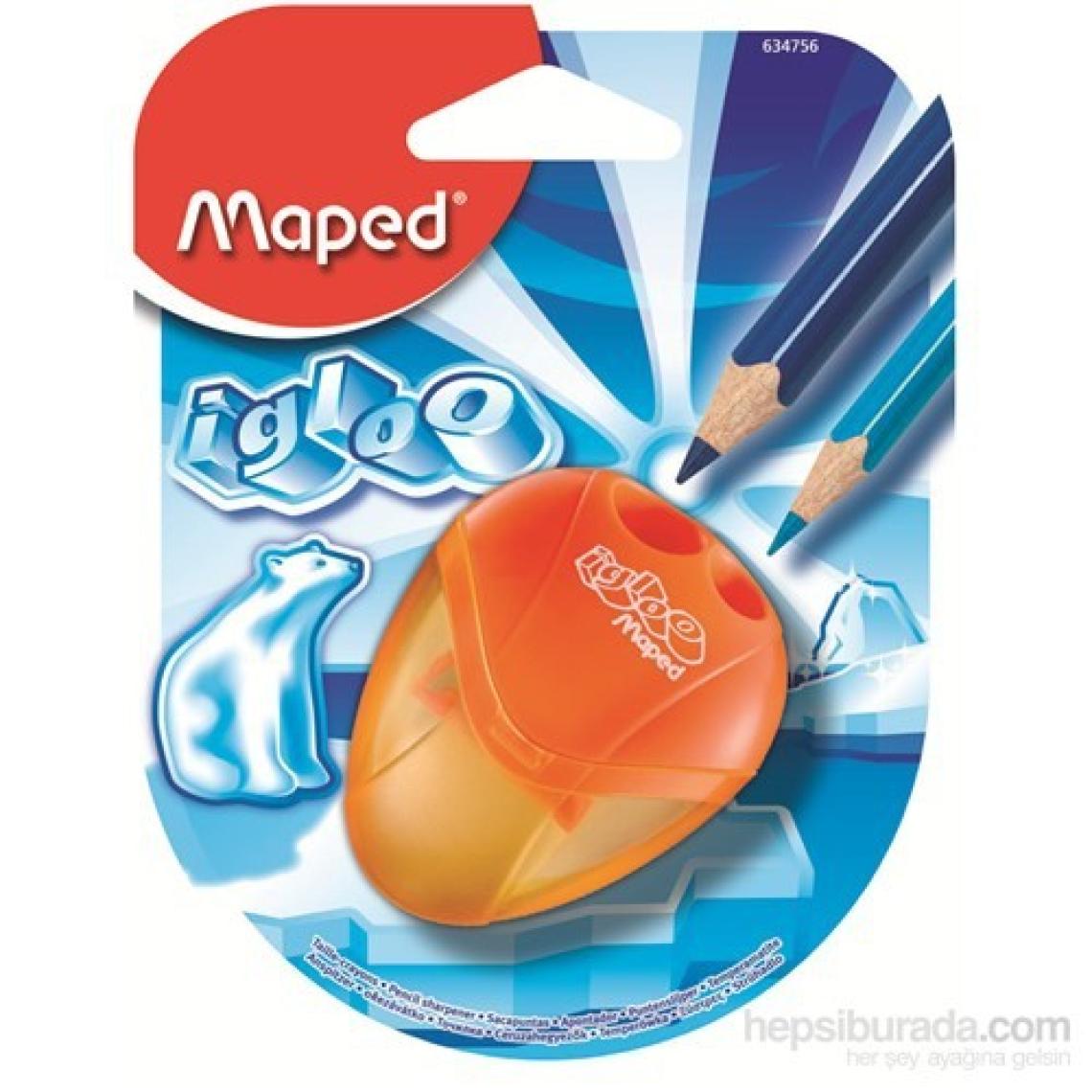 Maped 634756 Igloo Çift Delikli Kalemtraş