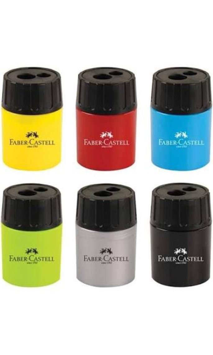 Faber Castell Geniş Hazneli Çiftli Kalemtraş