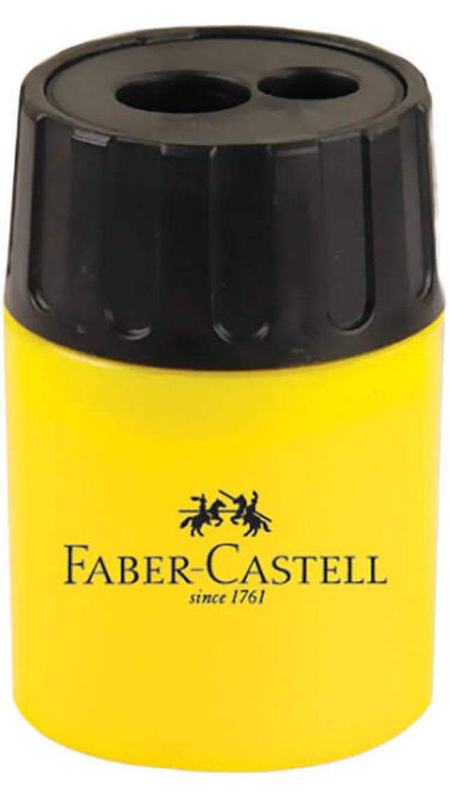 Faber Castell Geniş Hazneli Çiftli Kalemtraş