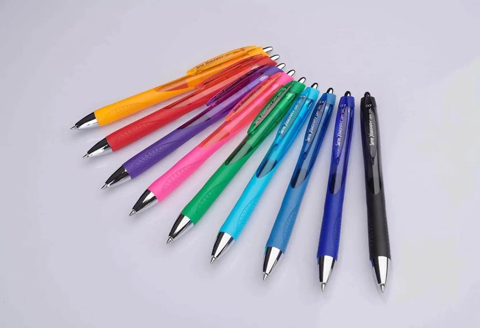Xberry Jel Kalem 07mm Yuvarlak Uc, Menekşe