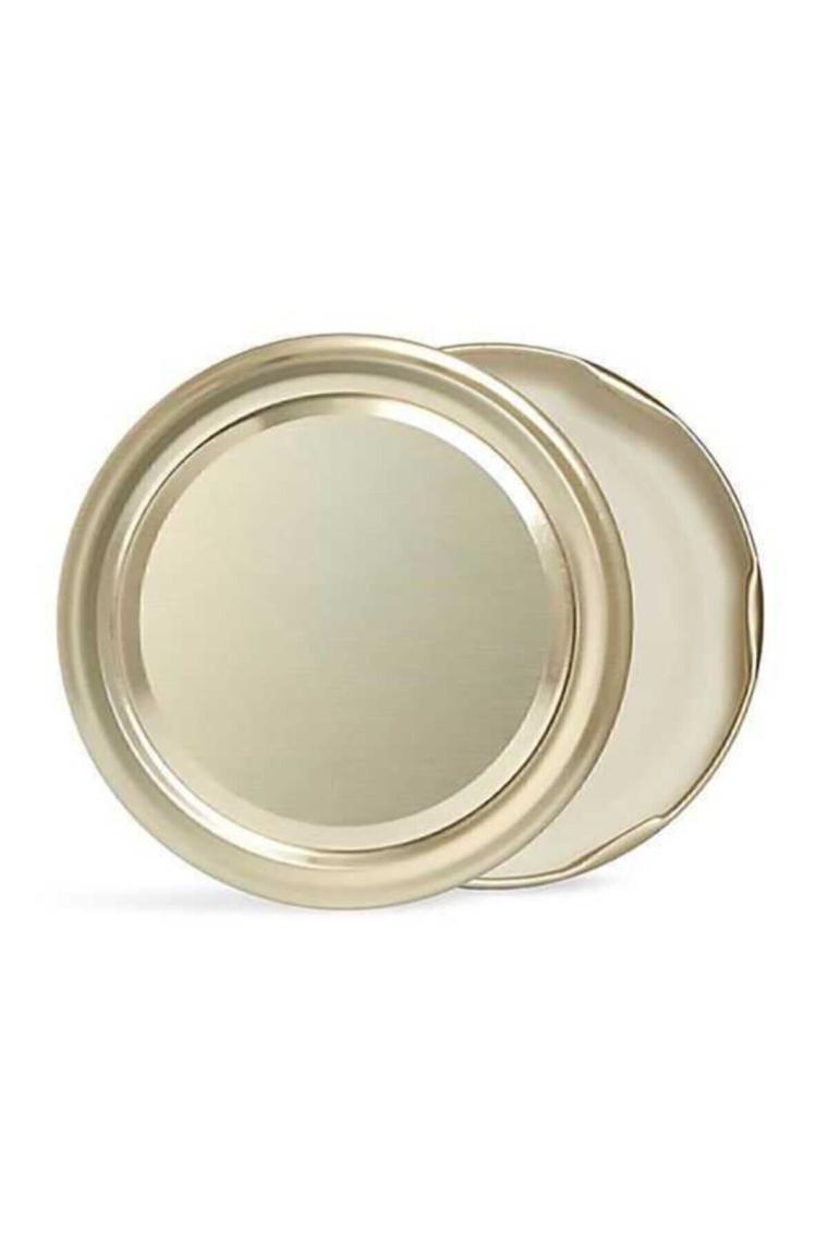 Gold Kapak 63 Mm Cam Kavanoz Kapağı 20 Adet Uygun Model 210 Cc 370 Cc 340 Cc