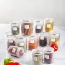 Depa 12'li Barok Yuvarlak 2 Boy Kavanoz Seti & Saklama Kabı & Erzak Kabı 6*500 ML,6*250 Ml