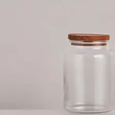 Joye Ahşap Kapaklı Kavanoz (890 Cc)