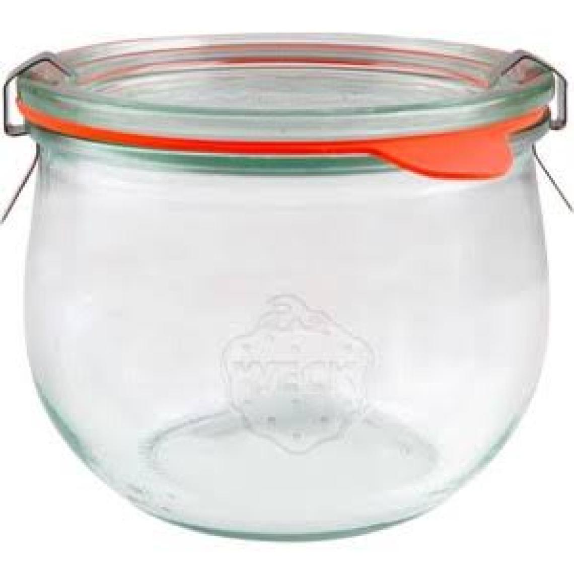 Weck 580 ml Lale Cam Saklama Kavanozu 3 Adet