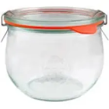 Weck 580 ml Lale Cam Saklama Kavanozu