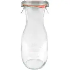 Weck 530 ml. İçecek Cam Saklama Kavanozu