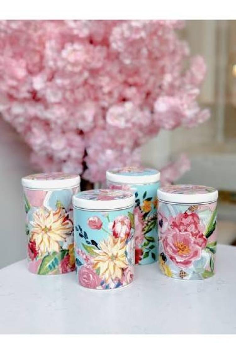LuckyArt Peony Bone 2lı Kavanoz Setı 750ML