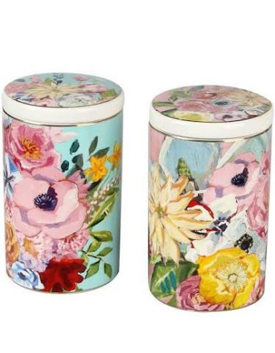 LuckyArt Peony Bone 2lı Kavanoz Setı 750ML