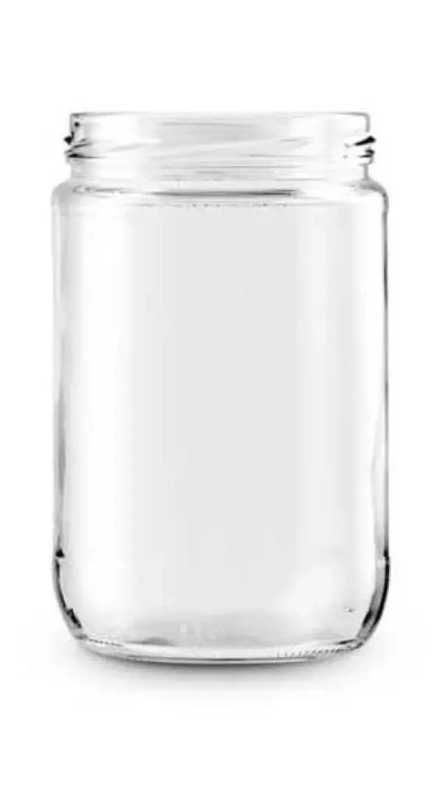 Sarkap 6'lı Kapaksız 660 ml Cam Kavanoz