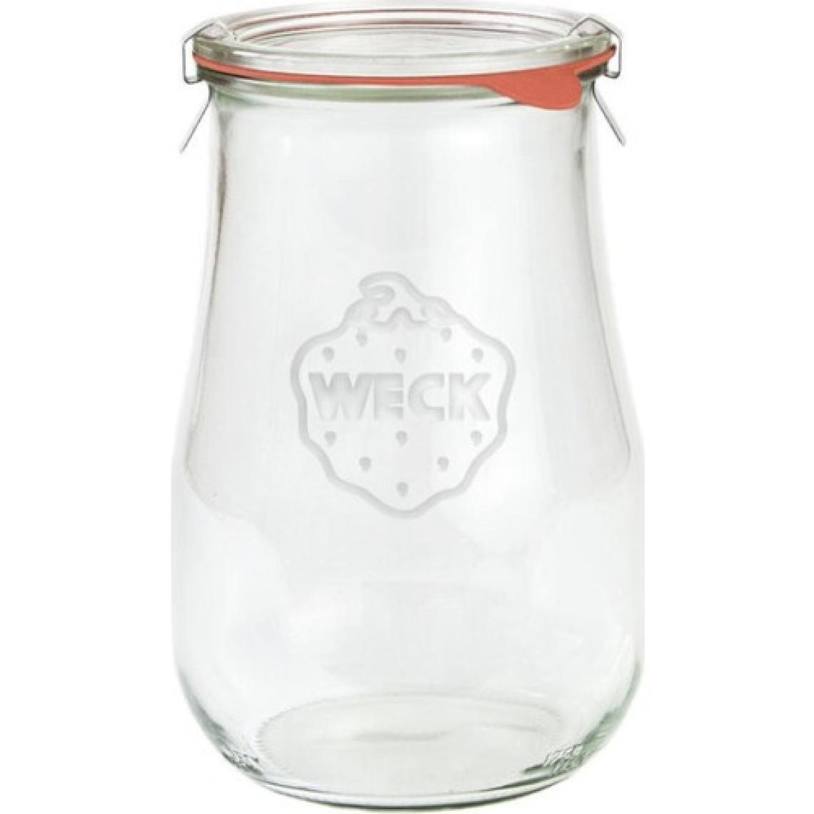 Weck 1750 ml Lale Cam Saklama Kavanozu 6 Adet