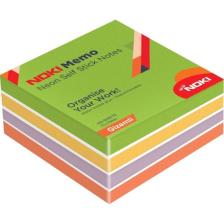 Noki Memo 75X75 Neon Yapışkanlı Küp Blok 450 Sf Gizemli