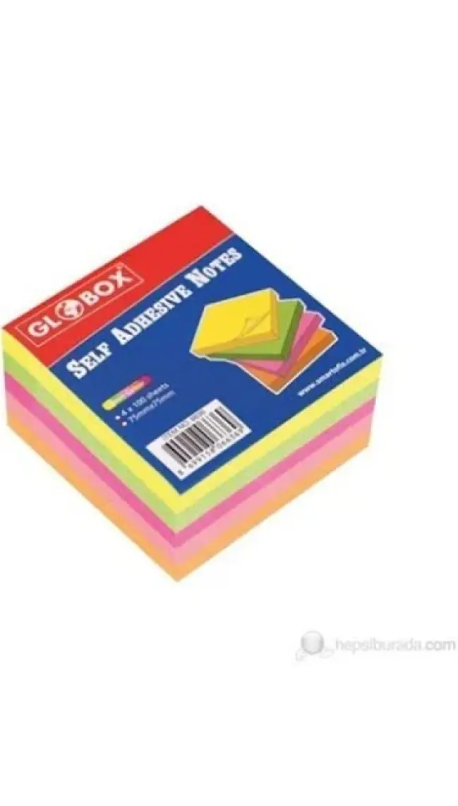 Globox 75 X75 Mm Pastel Renk 400 Yp