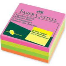 Faber Yapışkan Notluk 75x75mm Renkli 320yp 565439 /