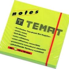 Temat Yapışkanlı Kağıt Postit Fosforlu Yeşil 75 x 75 mm 2'li