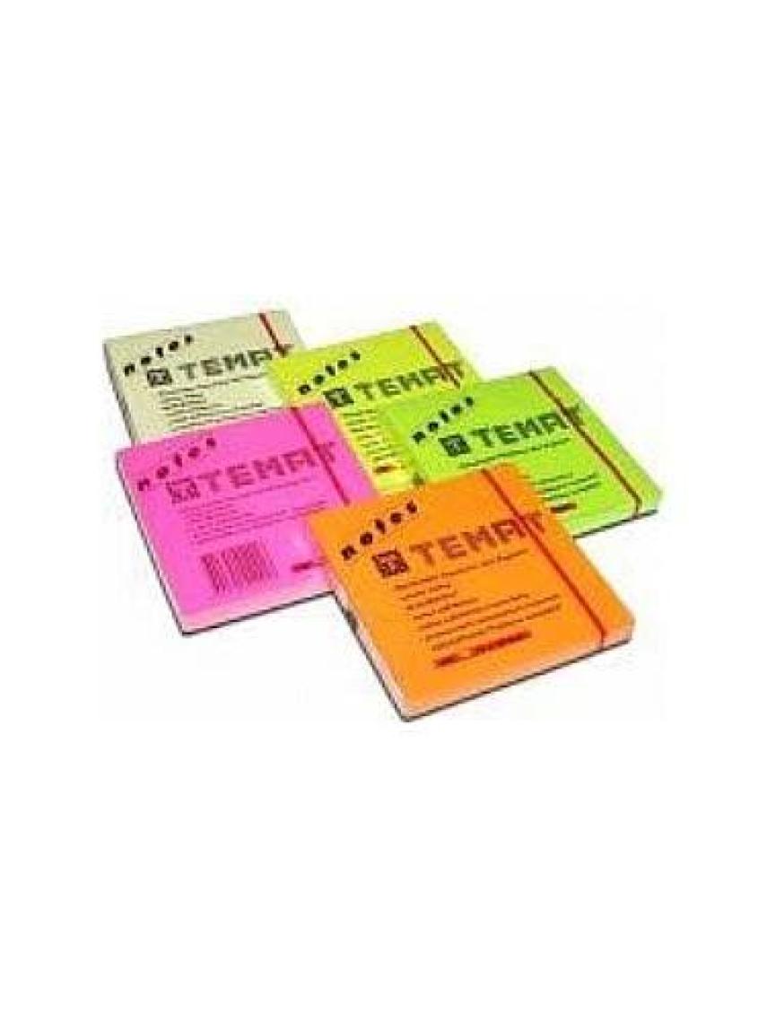 Temat Yapışkanlı Kağıt Postit Fosforlu Yeşil 75 x 75 mm 2'li