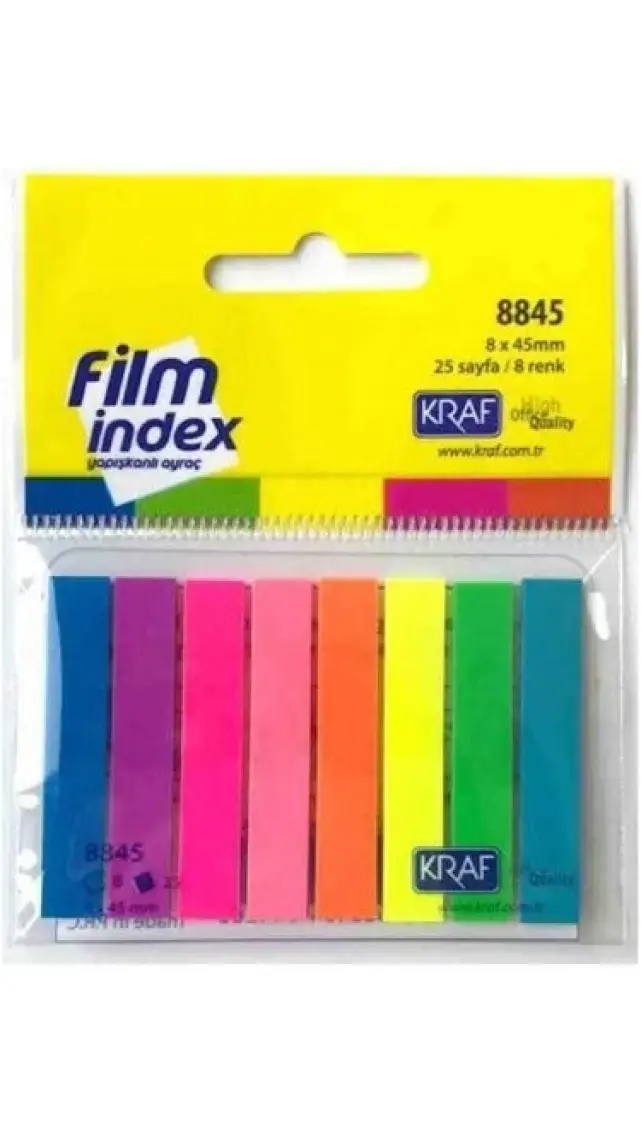Kraf Fılm Index 8 Renk 25 Sayfa 8845