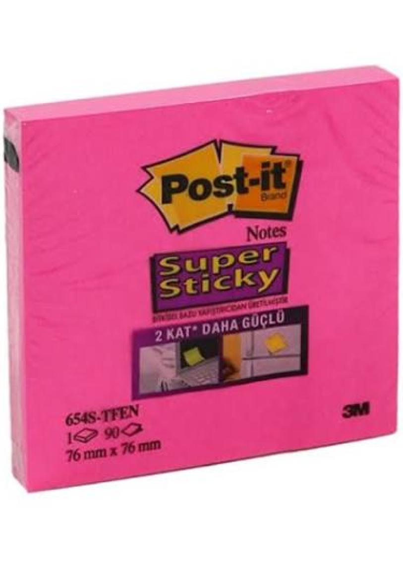 Post-İt 654-S Tfen Super Sticky Not 90 Yaprak 76 x 76 mm