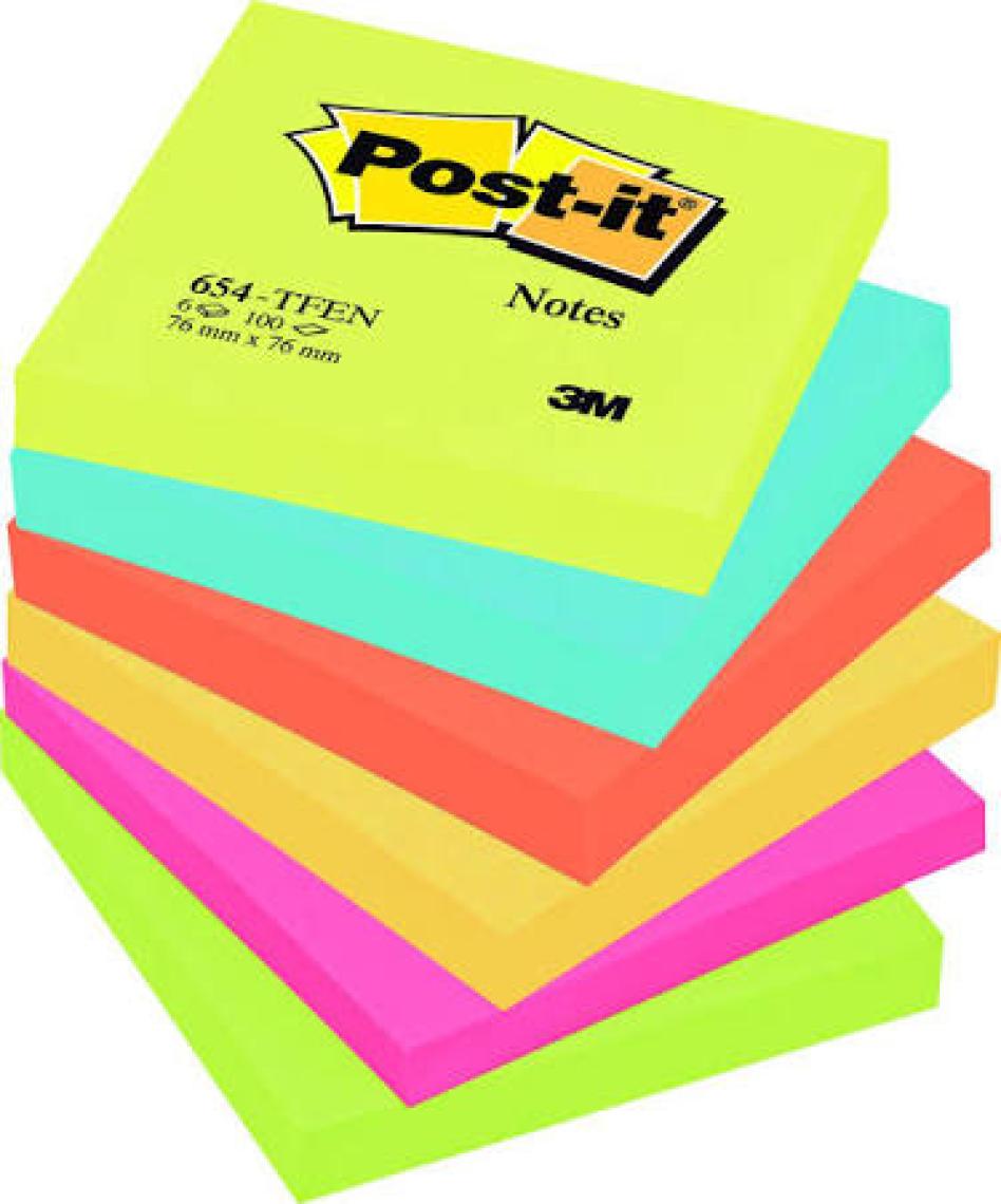 Post-İt 654-S Tfen Super Sticky Not 90 Yaprak 76 x 76 mm
