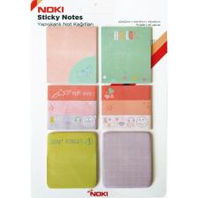 Noki Sticky Notes Karışık Ölçülü Baskılı Yapışkanlı Not Kağıdı