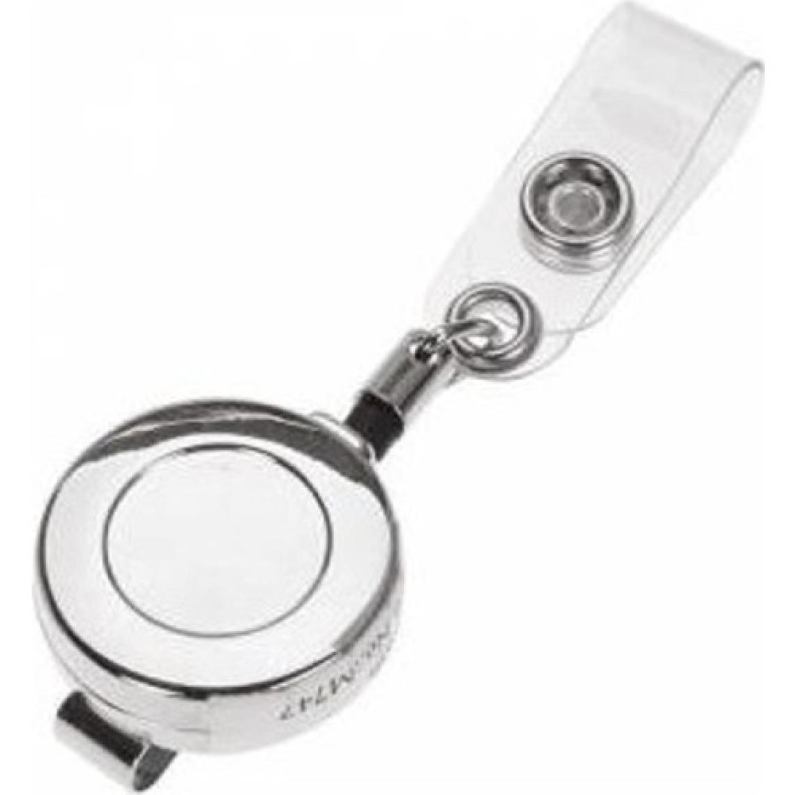 Inox 3A Yoyo Yaka Kartlığı Yuvarlak Metal Kaplama Gümüş 1 Adet