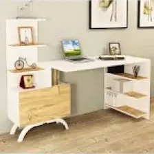 Kalender Dekor Olivia Çalışma Masası Meşe-Beyaz