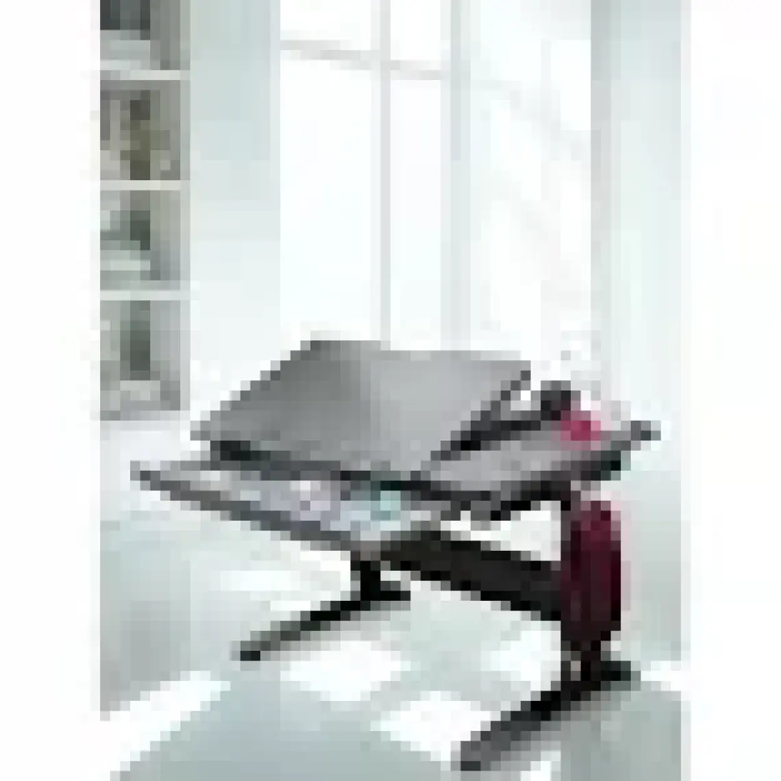 Creo Mobili Ofis Çalışanlarına Uygun Çekmeceli Çalışma Masası - 120x75 Cm, Antrasit/Gri - Sirius Basic
