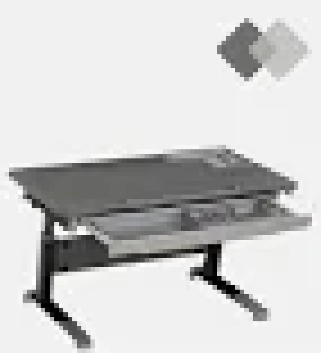 Creo Mobili Ofis Çalışanlarına Uygun Çekmeceli Çalışma Masası - 120x75 Cm, Antrasit/Gri - Sirius Basic