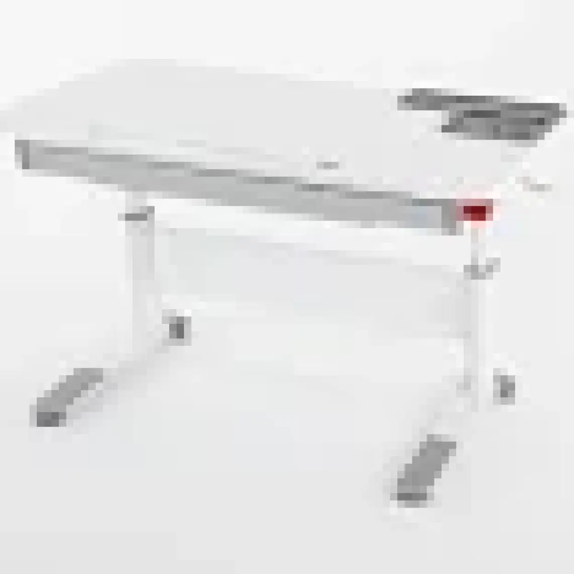 Creo Mobili Yükseklik ve Eğim Ayarlı, Çekmeceli, Sirius Basic Çalışma Masası 120x75 cm, Beyaz/Gri