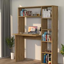 Tanmob Çalışma Masası Raflı Kitaplıklı Çam - CLM0302
