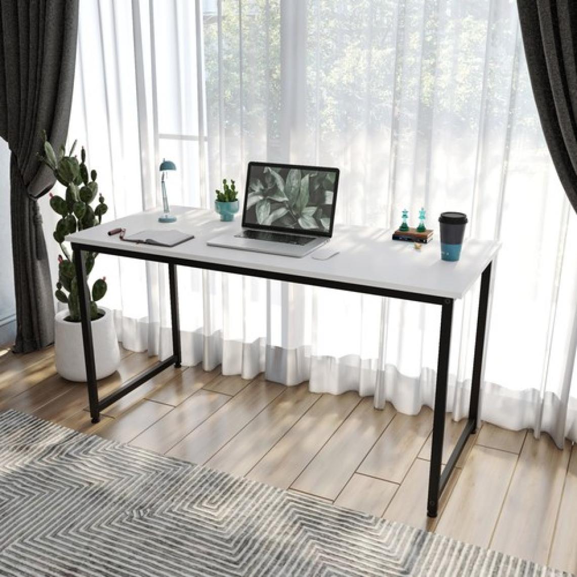 Just Home Çalışma Masası - Beyaz - 140  cm