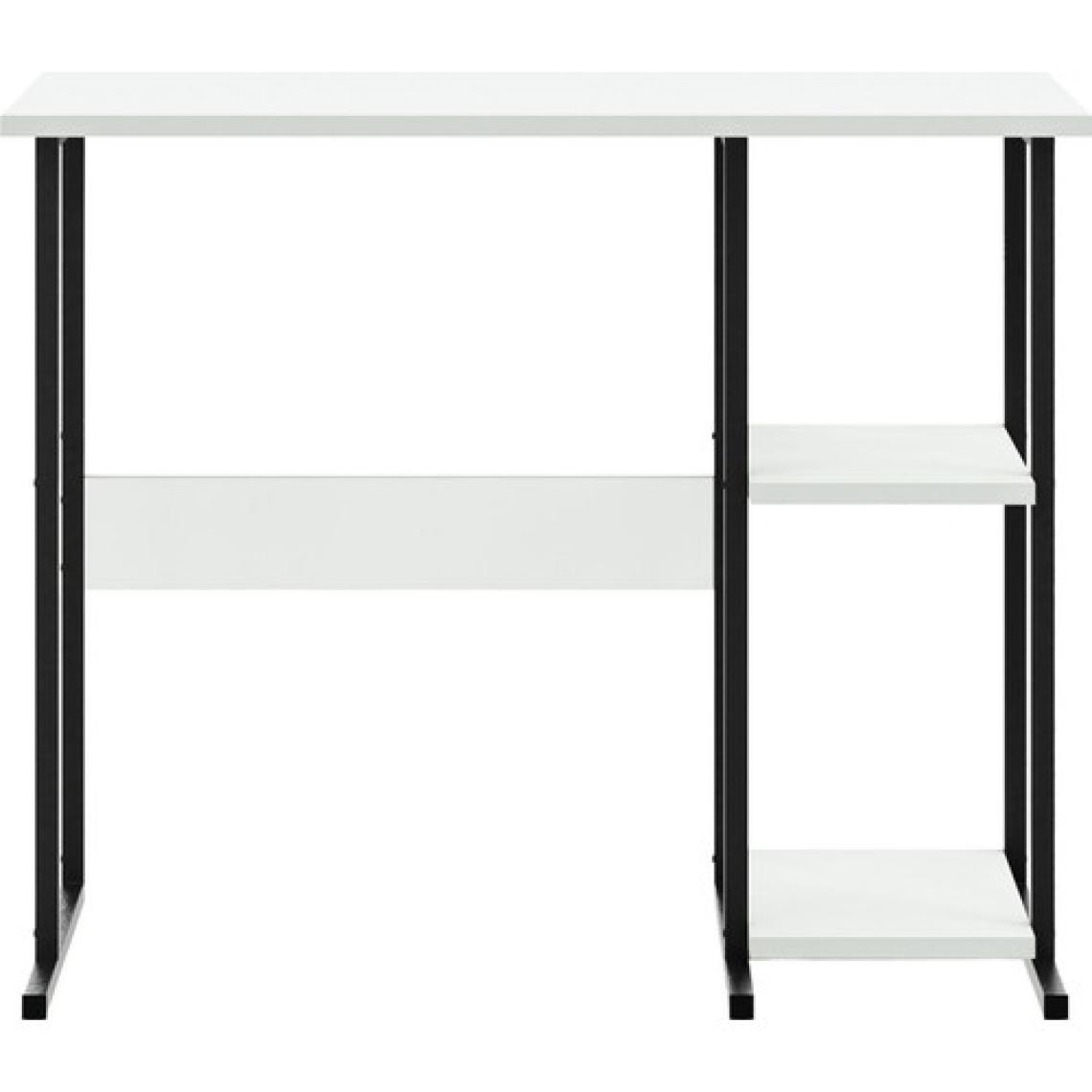 Ceramical Msr2 Raflı Çalışma Masası, Bilgisayar Masası, Ofis Masası - Beyaz