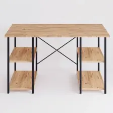 Güzelkan Madeni Eşya 4 Raflı Çalışma Masası Çam 60X120