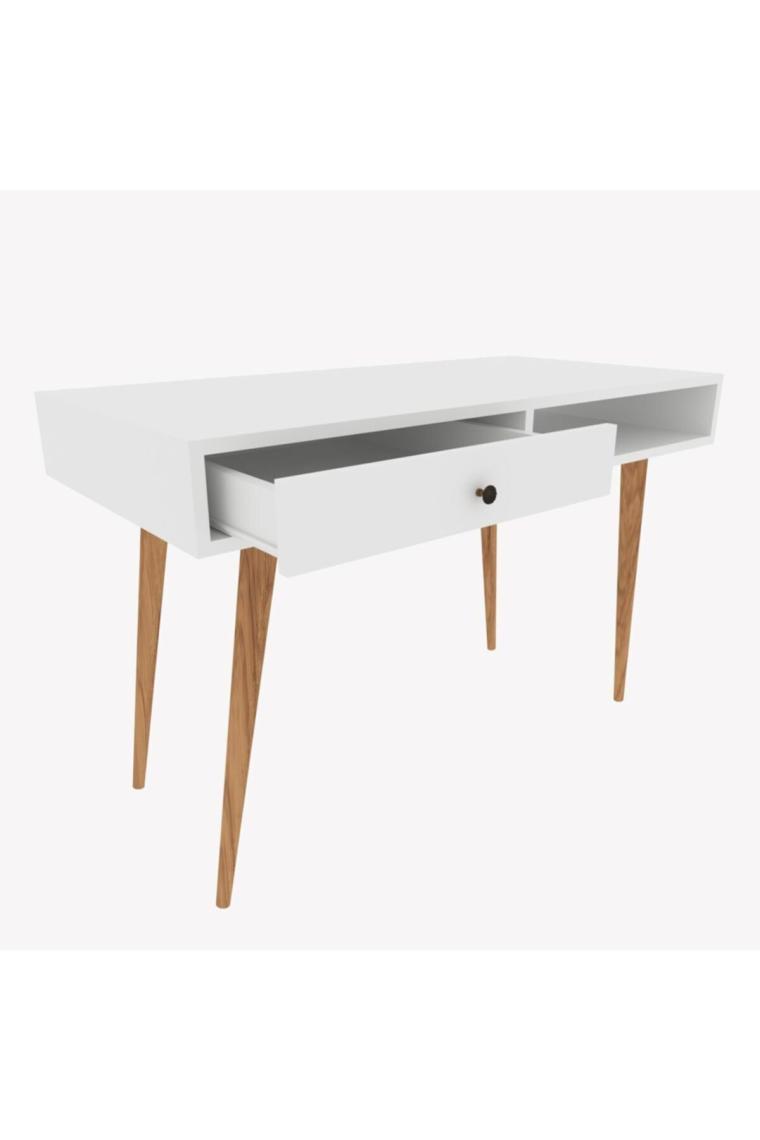 Bimossa S5110 Janus Çalışma Masası Çekmeceli Beyaz