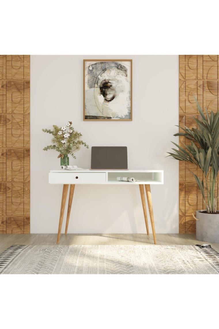 Bimossa S5110 Janus Çalışma Masası Çekmeceli Beyaz